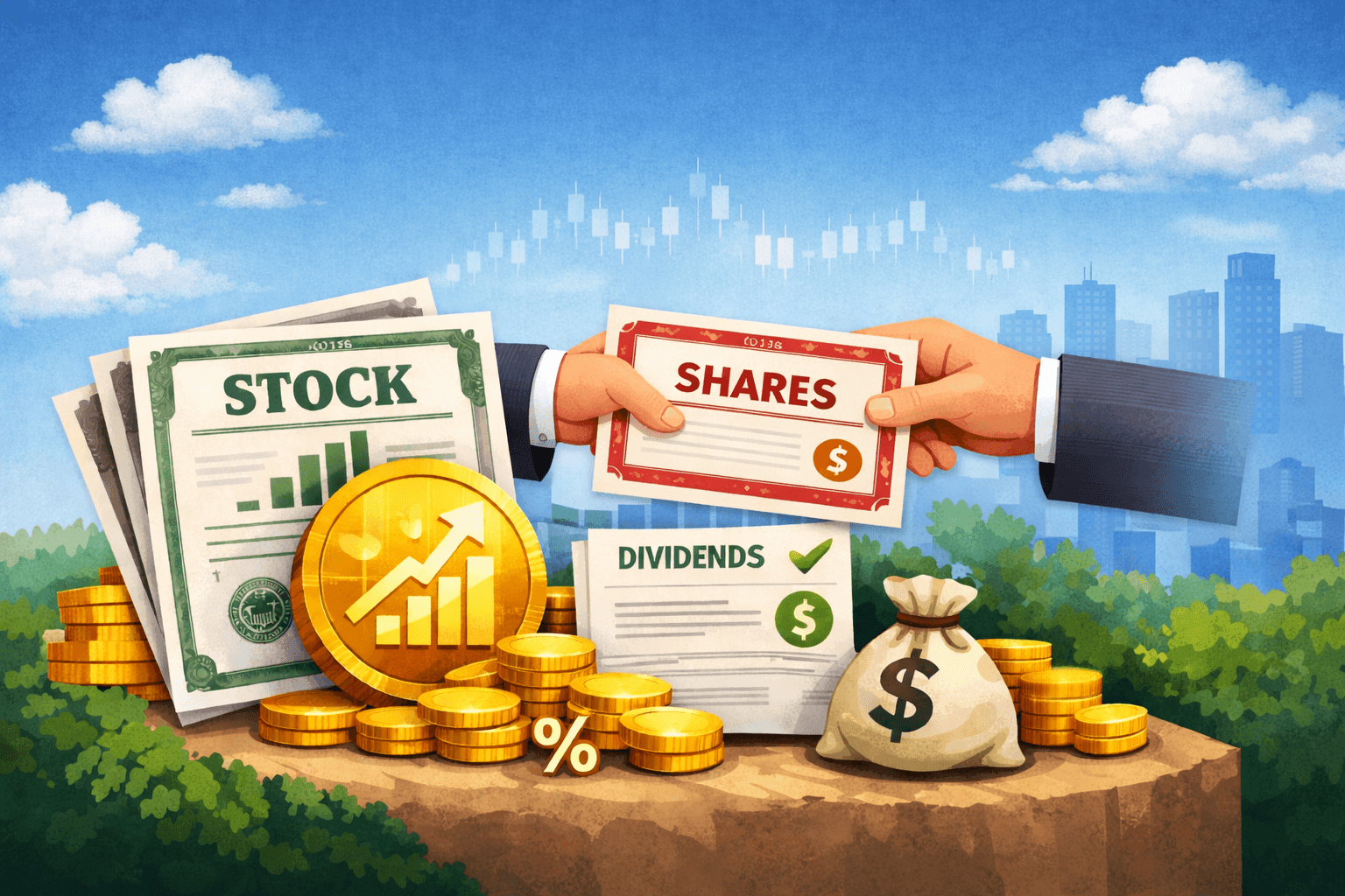 What are shares?